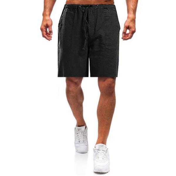 10 Pack Men's Linen Loose Casual Shorts